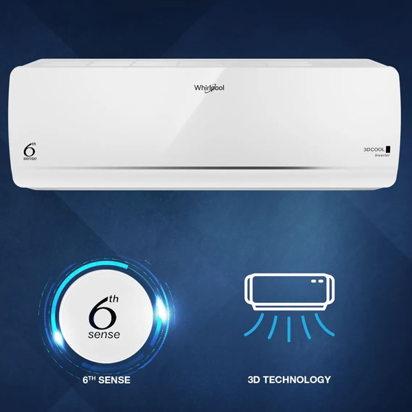 Buy Whirlpool 1.5T 5 Star S5M2PB1 3DCool Inverter Split Air Conditioner – Vasanth and Co