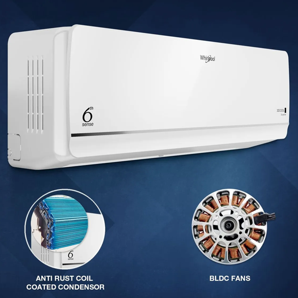 Buy Whirlpool 1.5T 3S INV EXP S6M2PP0 3DCool Inverter Split Air Conditioner – Vasanth and Co