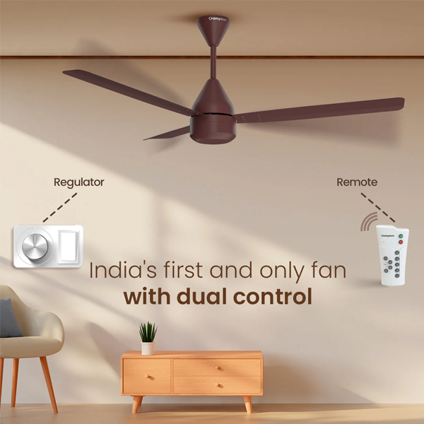 Buy Crompton Energion Groove Regmote BLDC Ceiling Fan – Vasanth and Co