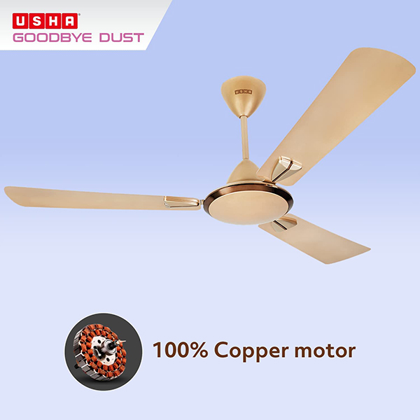 Buy Usha 1200 mm 1 Star Striker Galaxy Ceiling Fan – Vasanth and Co