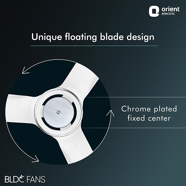 Buy Orient 1200 MM 5 Star Electric Float BLDC White Ceiling Fan – Vasanth and Co