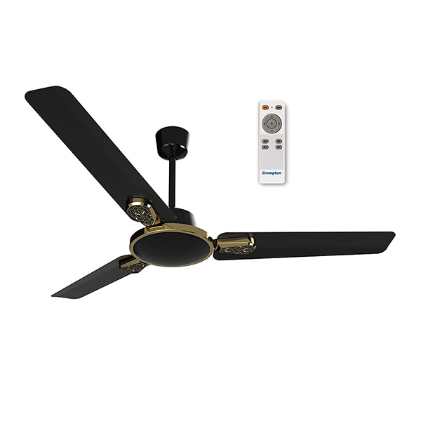 Buy Crompton 1200 MM 48 inch 5 Star Energion Stylus BLDC Gloss Black Ceiling Fan – Vasanth and Co