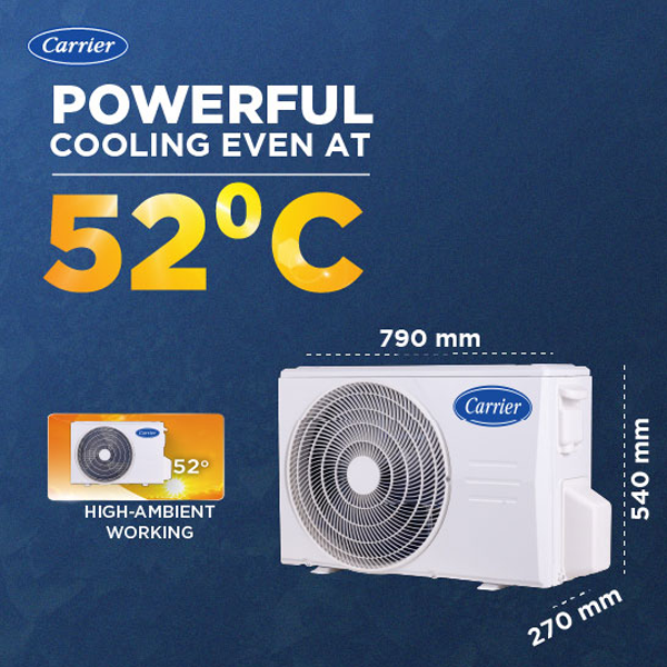 Buy Carrier 2 Ton 2 Star 24K INDUS GX Fixed Speed Split AC - Vasanth & Co