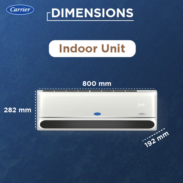 Buy Carrier 2 Ton 2 Star 24K INDUS GX Fixed Speed Split AC - Vasanth & Co