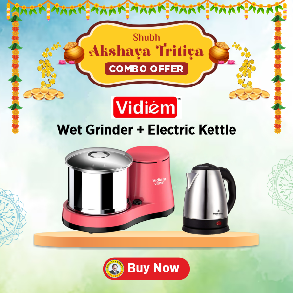 Buy Vidiem 2L Vision ST Table Top Wet Grinder – Vasanth and Co