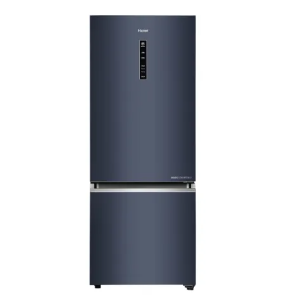 Buy Haier 355L 2 Star HRB-4052BUSA-P Ultramarine Steel Bottom Mount Refrigerator - Vasanth & Co