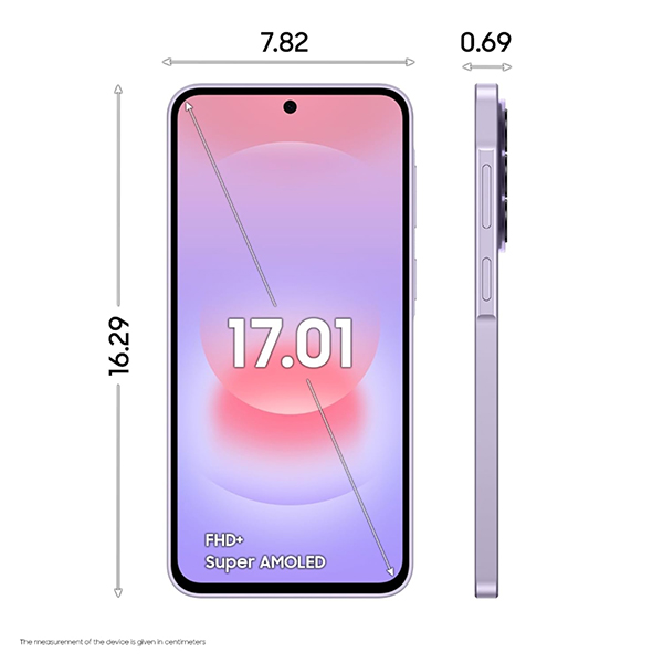 Buy Samsung Galaxy A37 5G 8GB RAM 128GB Awesome Lavender Mobile Phone - Vasanth & Co