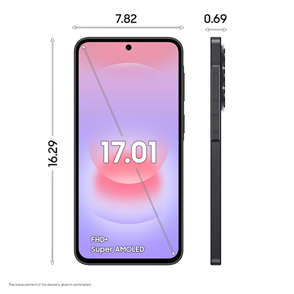 Buy Samsung Galaxy A37 5G 8GB RAM 128GB Awesome Charcoal Mobile Phone - Vasanth & Co