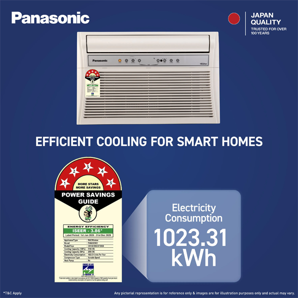 Buy Panasonic 1.5 Ton 5 Star CW-XU185CGT Inverter Premium Window AC - Vasanth & Co