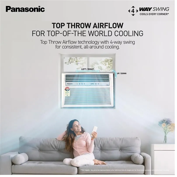 Buy Panasonic 1.5 Ton 5 Star CW-XU185CGT Inverter Premium Window AC - Vasanth & Co