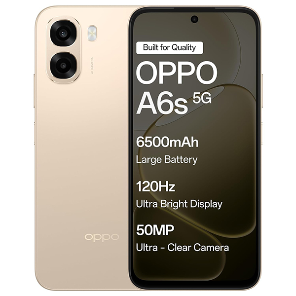 Buy Oppo A6s 5G 4GB 128GB Aurora Gold Mobile Phone - Vasanth & Co