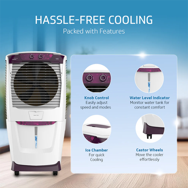 Buy V-Guard 75 L Arido/WINDZY D75 H-N Desert Air Cooler – Vasanth and Co