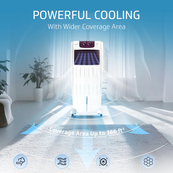 Buy V-Guard 35 L Arido/WINDZY R35 H-N Room Air Cooler – Vasanth and Co