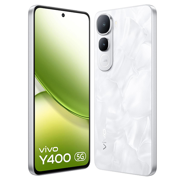 Buy Vivo Y400 5G 8GB RAM 128GB Glam White Mobile Phone - Vasanth & Co