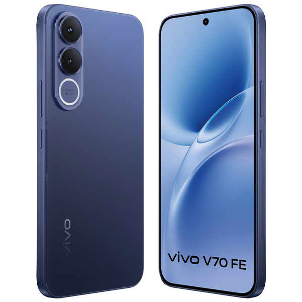 Buy Vivo V70 FE 5G 12GB RAM 256GB Monsoon Blue Mobile Phone - Vasanth & Co