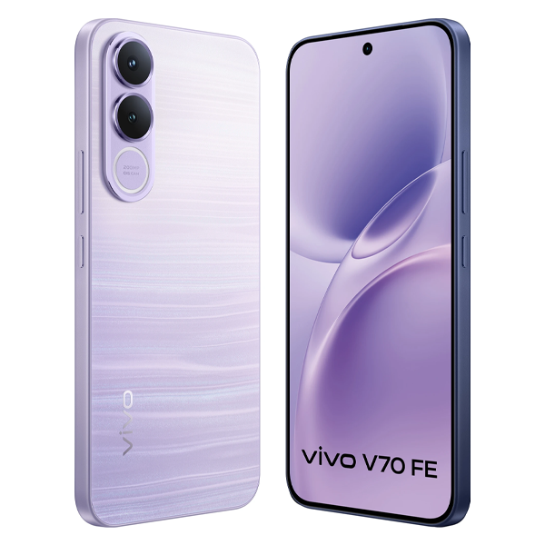 Buy Vivo V70 FE 5G 12GB RAM 256GB Northern Lights Purple Mobile Phone - Vasanth & Co
