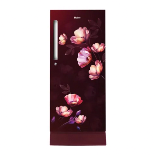 Buy Haier 190L 3 Star HRD-2103PRIA-P Red Ivy Single Door Refrigerator - Vasanth & Co