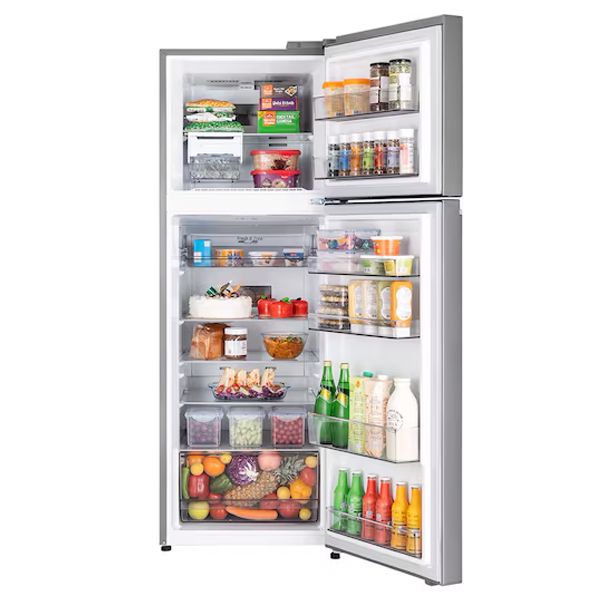 Buy LG 343L 2 Star GLT3426SNPZ Shiny Steel  Double Door Refrigerator - Vasanth & Co