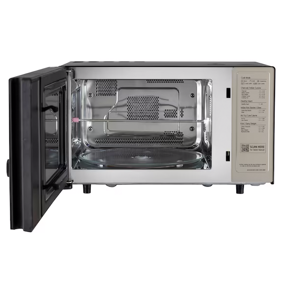Buy LG 28 L MJEN286UFWF Black Convertible Microwave Oven with Air Fry - Vasanth & Co