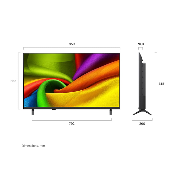 Buy LG 43 Inch 108cm 43NU880BPLA Nano 4k UHD LED TV - Vasanth & Co