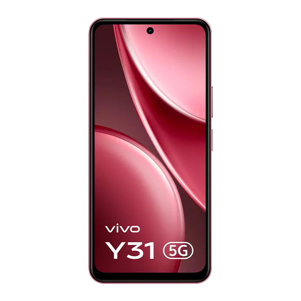 Buy Vivo Y31 5G 6GB RAM 256GB Rose Red Mobile Phone - Vasanth & Co