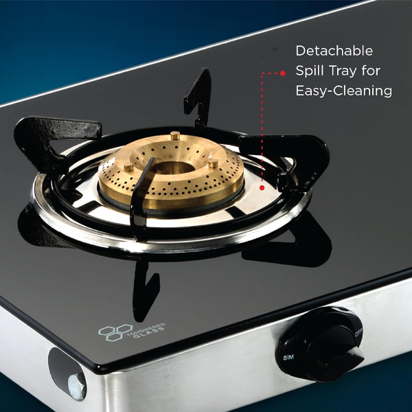 Buy Butterfly Radiant Jumbo 2 Burner Glass Top Gas Stove - Vasanth & Co