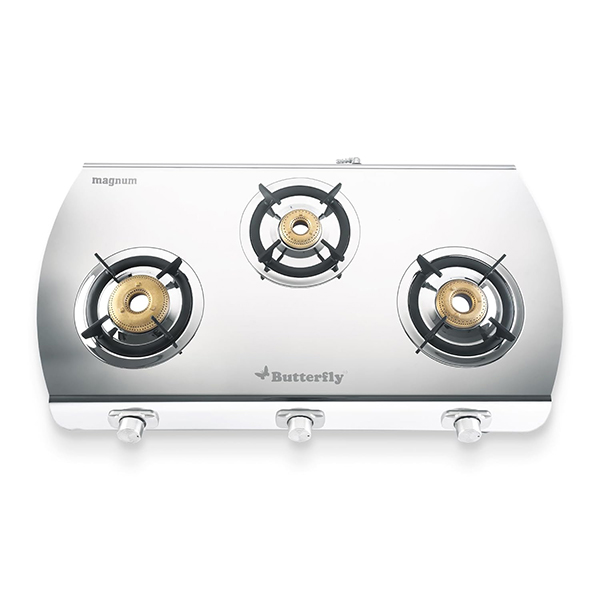Buy Butterfly 3B Magnum Stainless Steel Open LPG Stove - Vasanth & Co