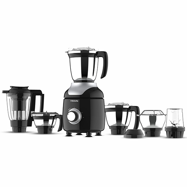 Buy Butterfly 750 W 6 Jars ZieraChrome Mixer Grinder - Vasanth & Co