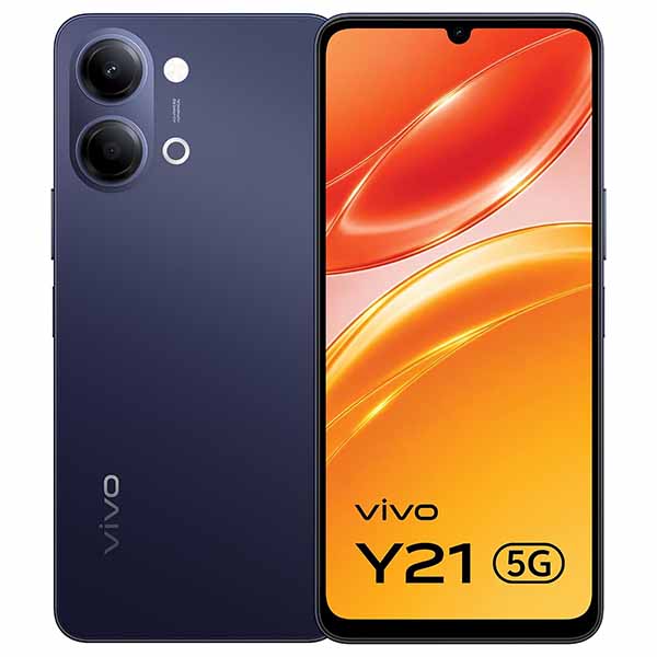 Buy Vivo Y21 5G 8 GB RAM 128 GB Midnight Blue Mobile - Vasanth & Co