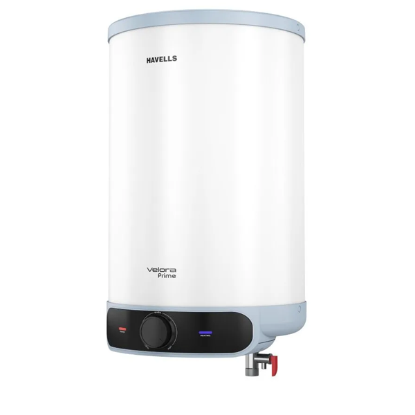 Buy Havells 10 L Velora Prime White Blue Storage Water Heater (Geyser) Online - Vasanth & Co