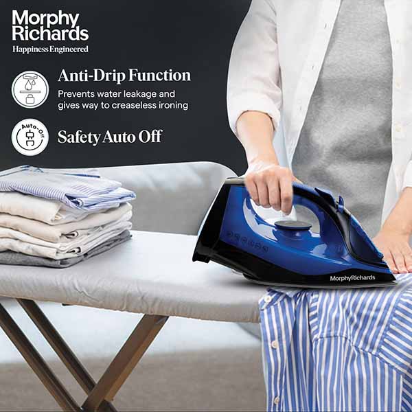 Buy Morphy Richards 2200W (500084) Ceramic Cordless Steam Ease Iron Online - Vasanth & Co