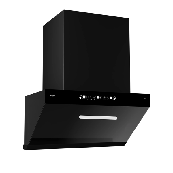 Buy Preethi 1200 CMH Alchor KH212 Black Auto Clean Wall Mounted Chimney Online - Vasanth & Co