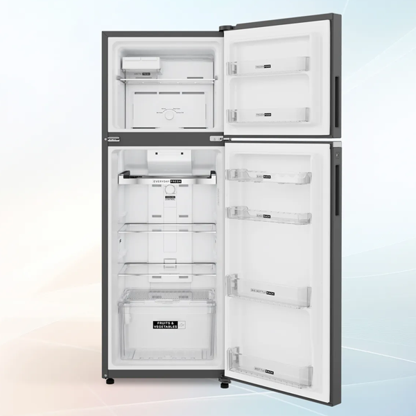 Buy Whirlpool 235L 2 Star NEO SP278 PRM Athena Steel-Y Frost Free Double-Door Refrigerator - Vasanth and Co