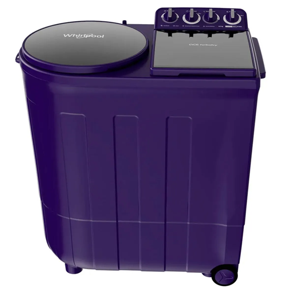 Buy Whirlpool 8.5 Kg Ace Turbo Dry Xtraa Purple Dazzle Semi Auto Top Loading Washing Machine - Vasanth and Co