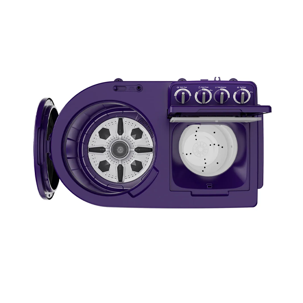 Buy Whirlpool 8.5 Kg Ace Turbo Dry Xtraa Purple Dazzle Semi Auto Top Loading Washing Machine - Vasanth and Co