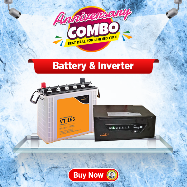 V-Guard Prime 1250 Pure Inverter | Fast Charging & Long Battery Life
