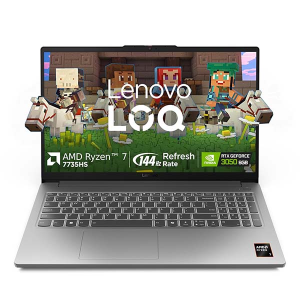 Buy Lenovo LOQ 15 83S0009SIN Ryzen 7 RTX 3050 16GB RAM 512GB SSD Gaming Laptop - Vasanth and Co