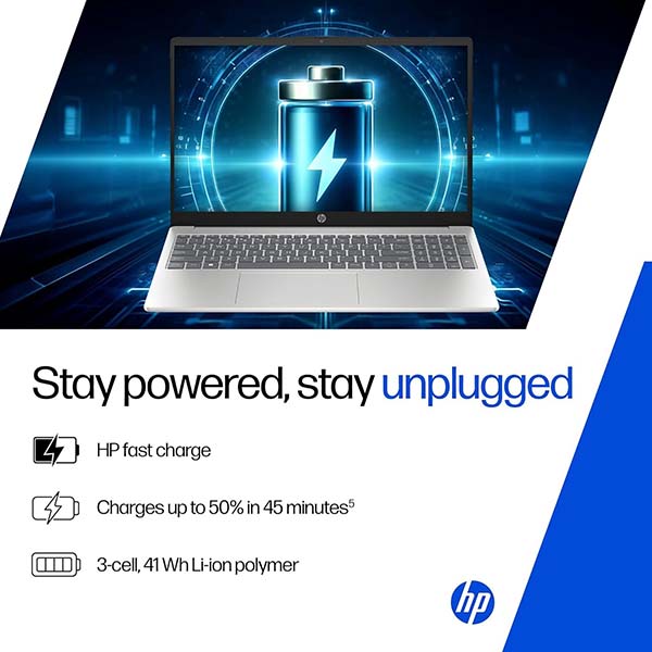 Buy HP 15-FC0805AU 15.6 Inch Ryzen 5 8GB RAM 512GB SSD Windows 11 Silver Laptop - Vasanth and Co