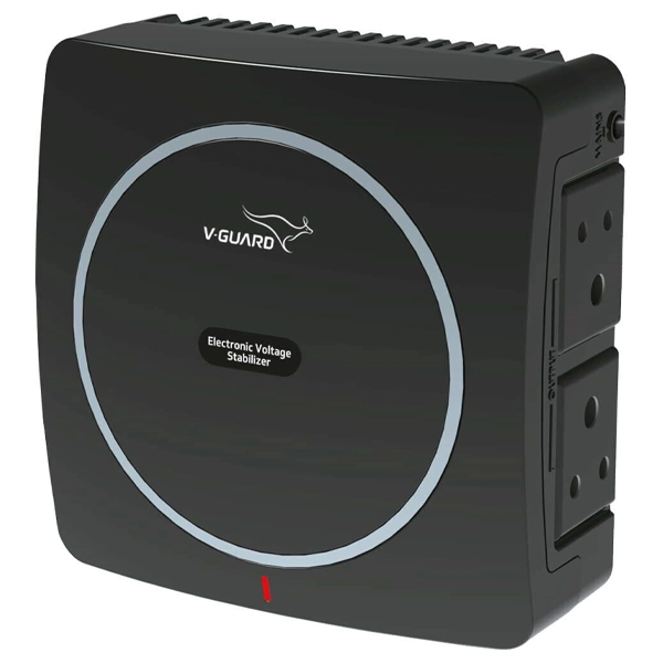 Buy V-Guard Neo Crystal for Up to 43 Inch TV (90V to 290V) Black Voltage Stabilizer - Vasanth & Co