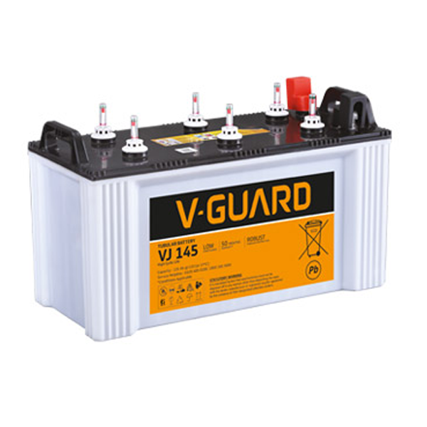 Buy V-Guard VJ 145 135Ah Flat Tubular Inverter Battery - Vasanth & Co