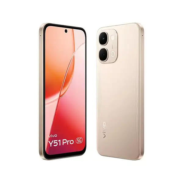 Buy Vivo Y51 Pro 8 GB RAM 256 GB 5G Golden Mist Mobile Phone - Vasanth and Co