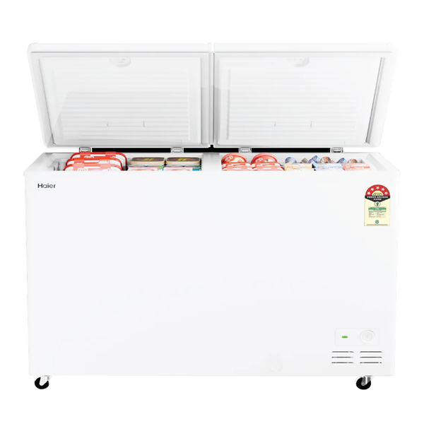 Buy Haier 500L 5 Star HFC-500DPW5 White Convertible Hard Top Double Door Freezer - Vasanth and Co