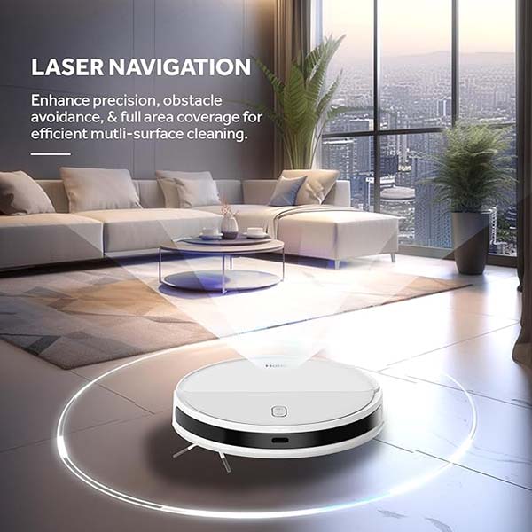 Buy Haier CIVIC X11 White Robot Vacuum Cleaner - Vasanth and Co