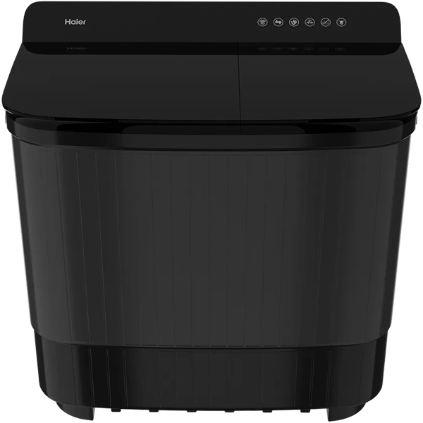 Buy Haier 12KG 5 Star HTW120-178BK NOIDA Black Semi Automatic Top Load Washing Machine - Vasanth and Co