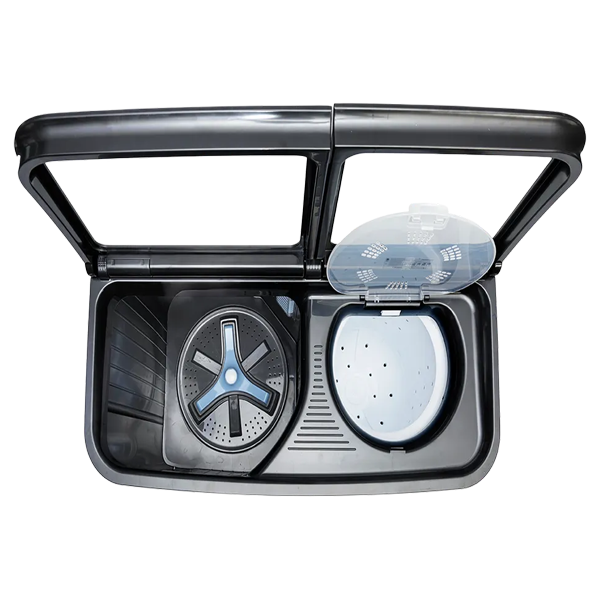 Buy Haier 12KG 5 Star HTW120-178BK NOIDA Black Semi Automatic Top Load Washing Machine - Vasanth and Co