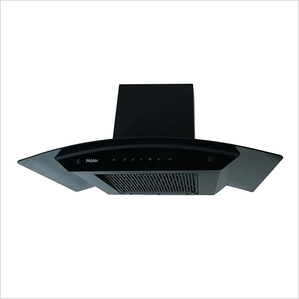 Buy Haier 90cm 1500 m3/hr HIH-G1900-IN Black Auto Clean Filterless Chimney - Vasanth and Co
