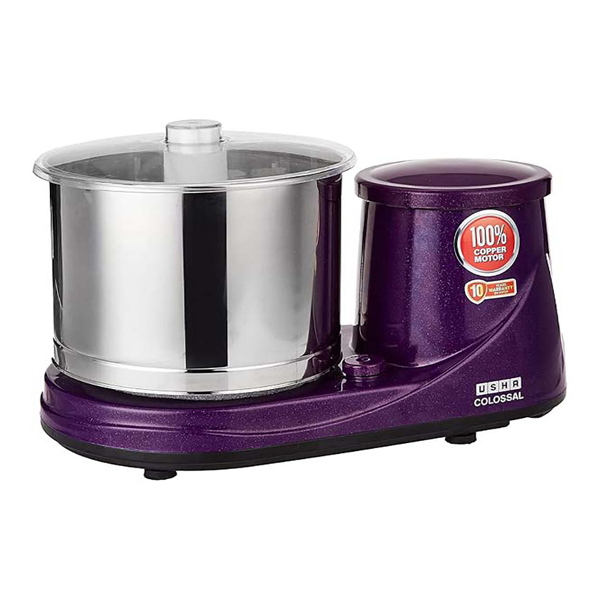 Buy Usha 2 L 150 W Colossal Magenta Copper Motor Wet Grinder - Vasanth and Co
