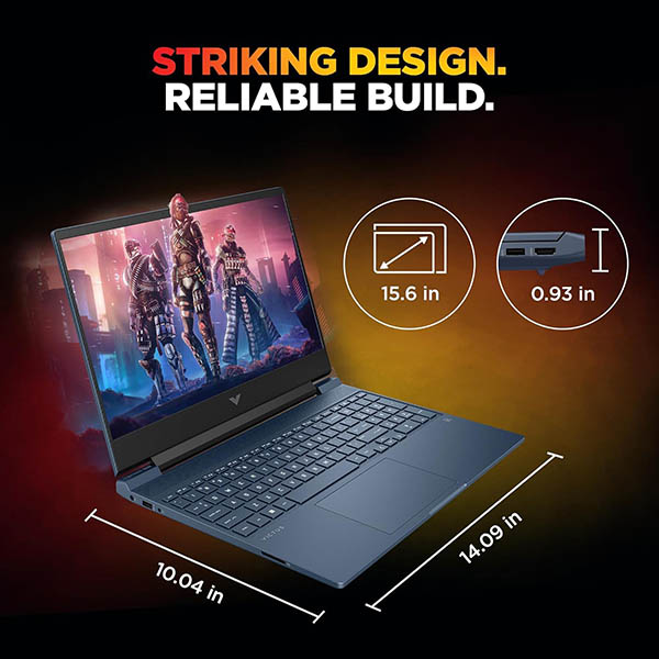 Buy HP Victus AMD 15-FB3120AX Ryzen 7 16GB 512GB SSD RTX 3050 Windows 11 Blue Gaming Laptop Online - Vasanth and Co