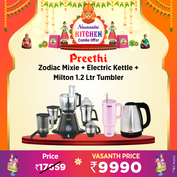 Buy Preethi Zodiac MG-218 Mixer Grinder - Vasanth and Co