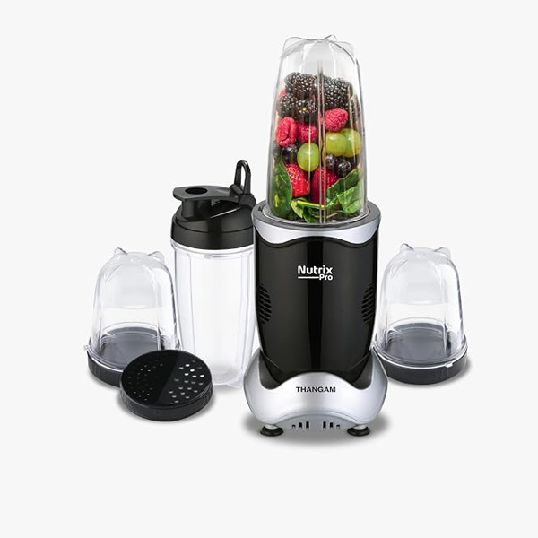 Buy Thangam 450W 4 Jar Nutrix Pro Bullet Black Mixer Grinder - Vasanth and Co